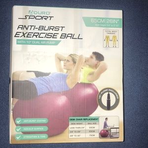 NEW Anti-Burst Exercise Ball
